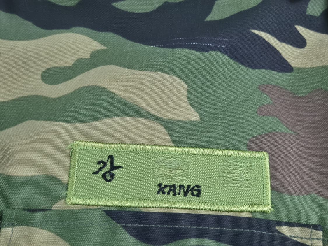 육군 구형 1공중강습여단 중위 중기형 야전상의 전투복 상의 자켓 (L) 상품이미지5