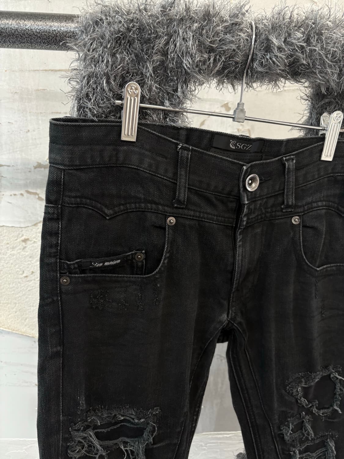 damage denim skinny 상품이미지3