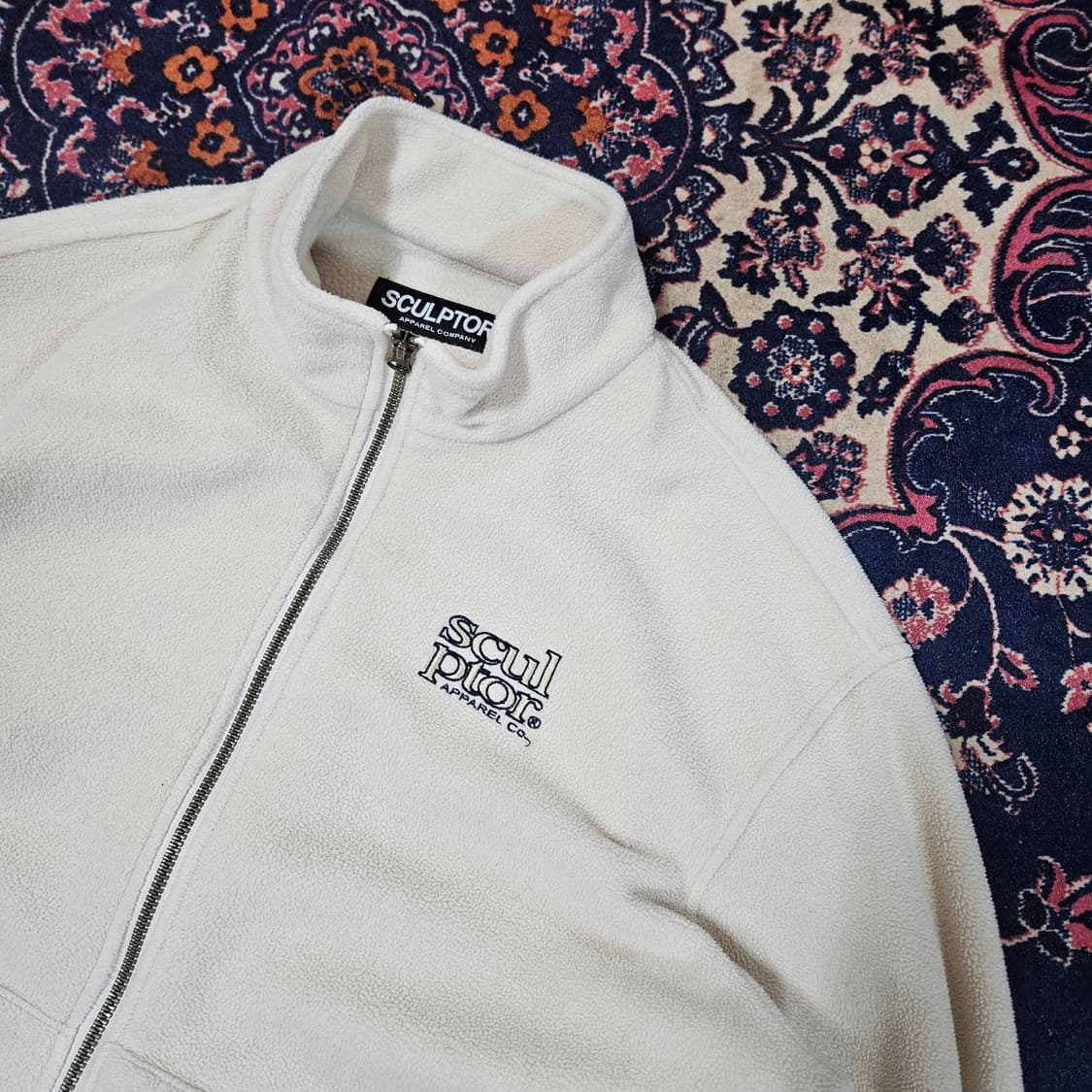 스컬프터 가슴 로고 기모 플리스자켓 M 상품이미지3