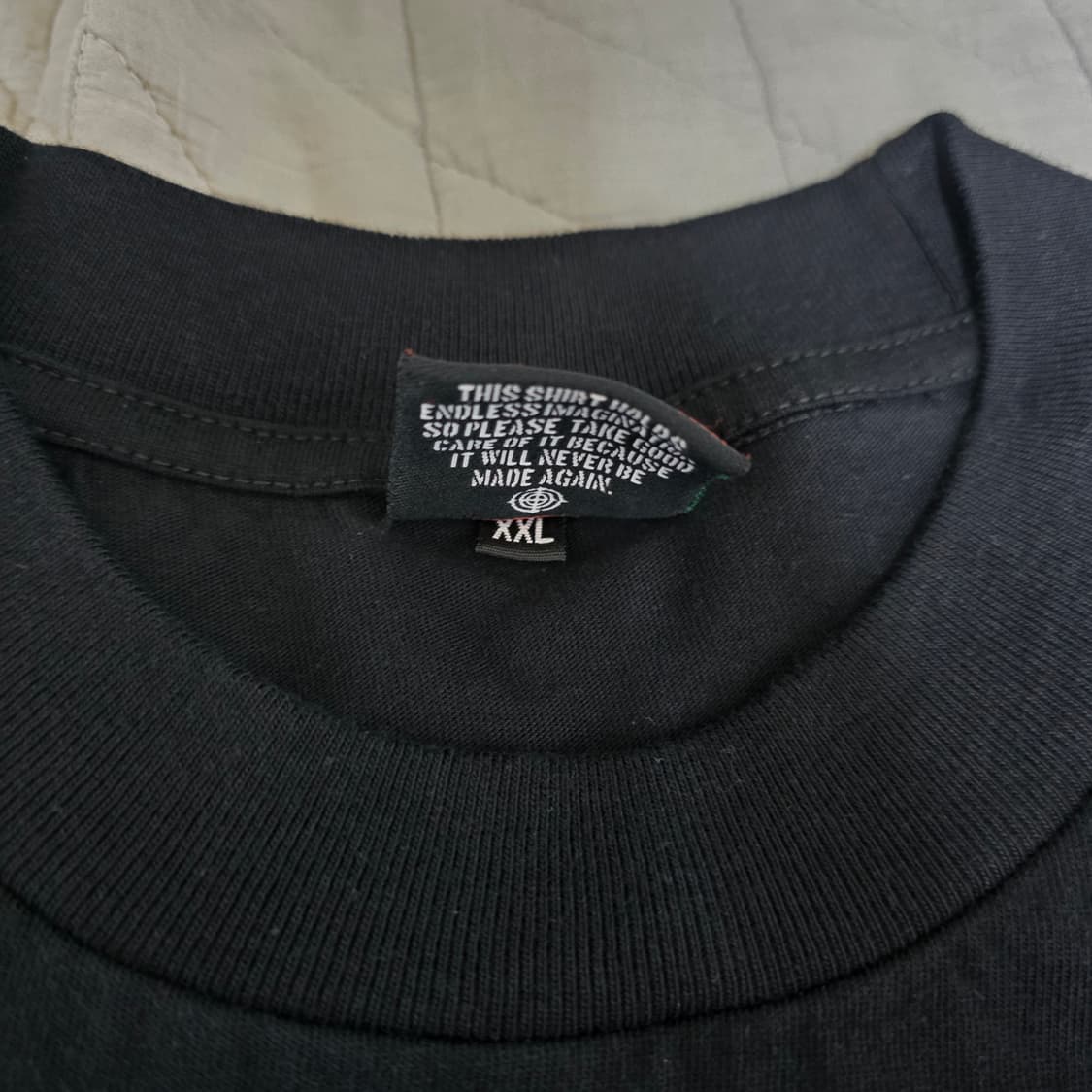 [XXL] BOOT 쟈건 솔리드 블랙 부틀렉 애니 티셔츠 상품이미지6