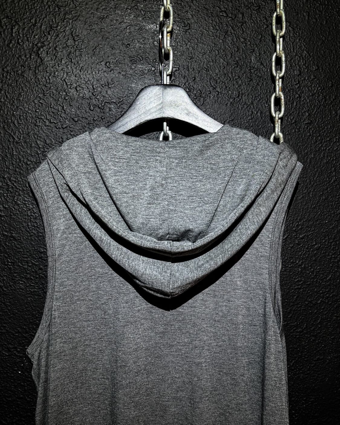 Sleeveless Hood Zip-up Vest   상품이미지7