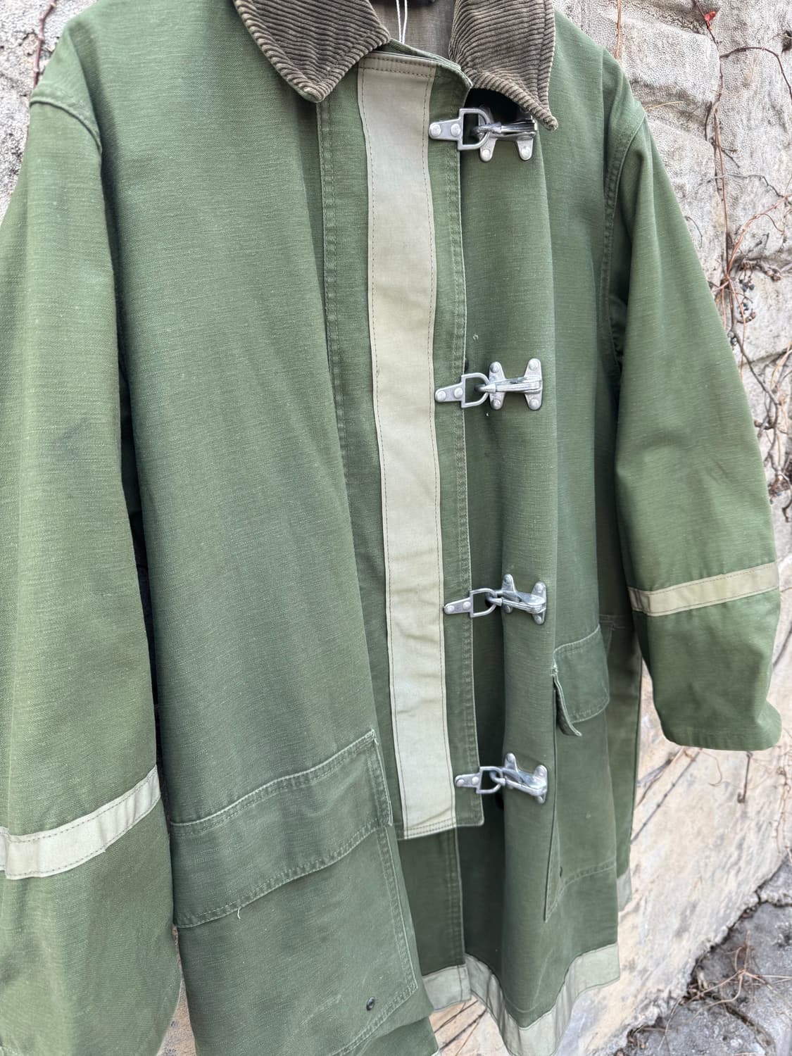 60s 미군 오리지널 베트남전 파이어맨 코트 자켓 상품이미지5