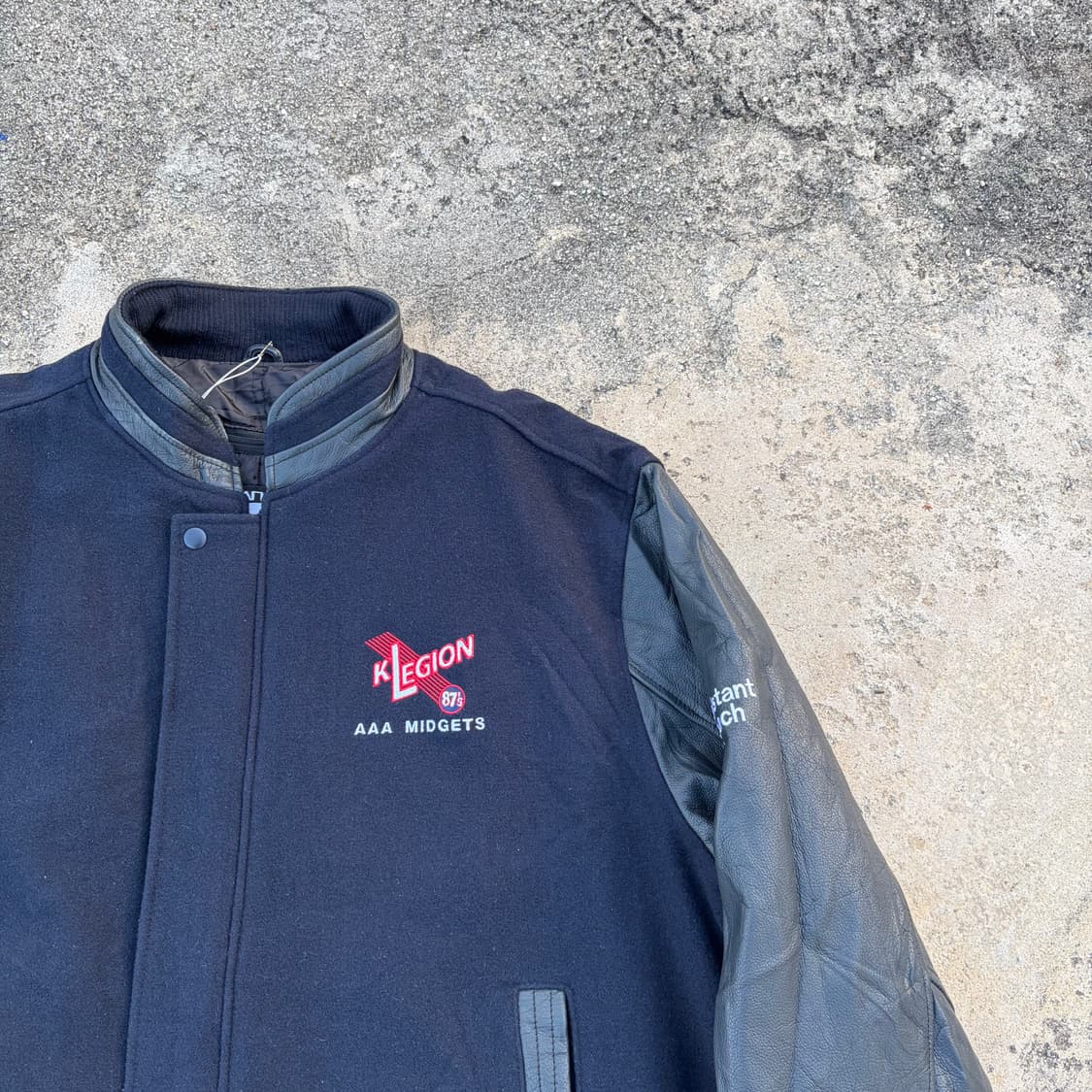 00s CANADA 빈티지 울 바시티 자켓 2XL 상품이미지2