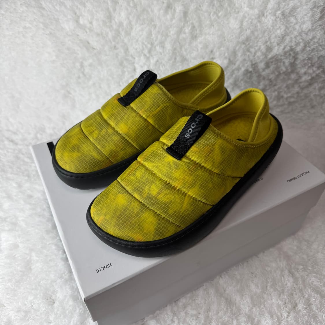 크록스 클래식 트랜슬루센트 립스탑 모크 시트린 270 상품이미지4