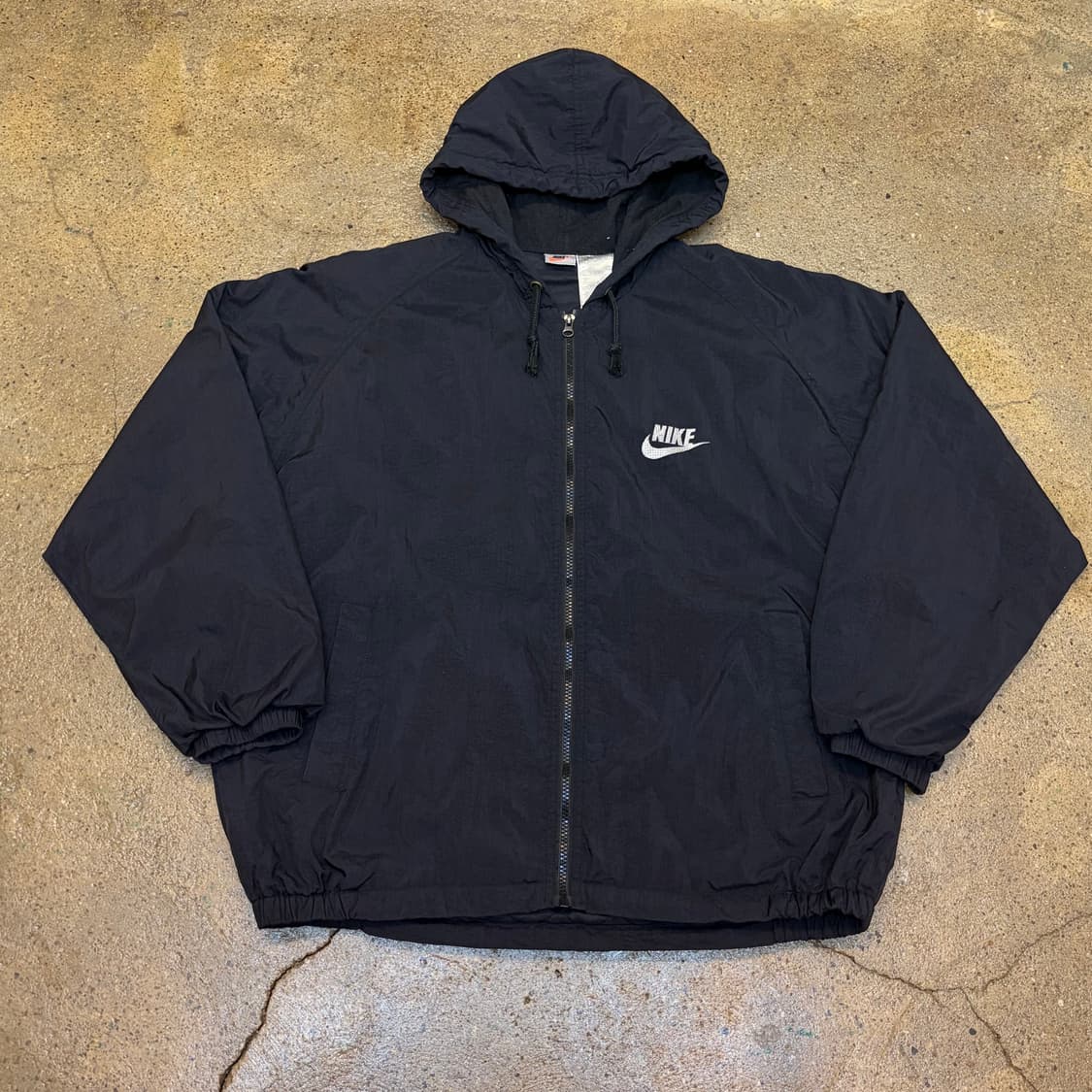 레어 90s 미국 빈티지 나이키 빅스우시 후드 패딩점퍼 상품이미지4