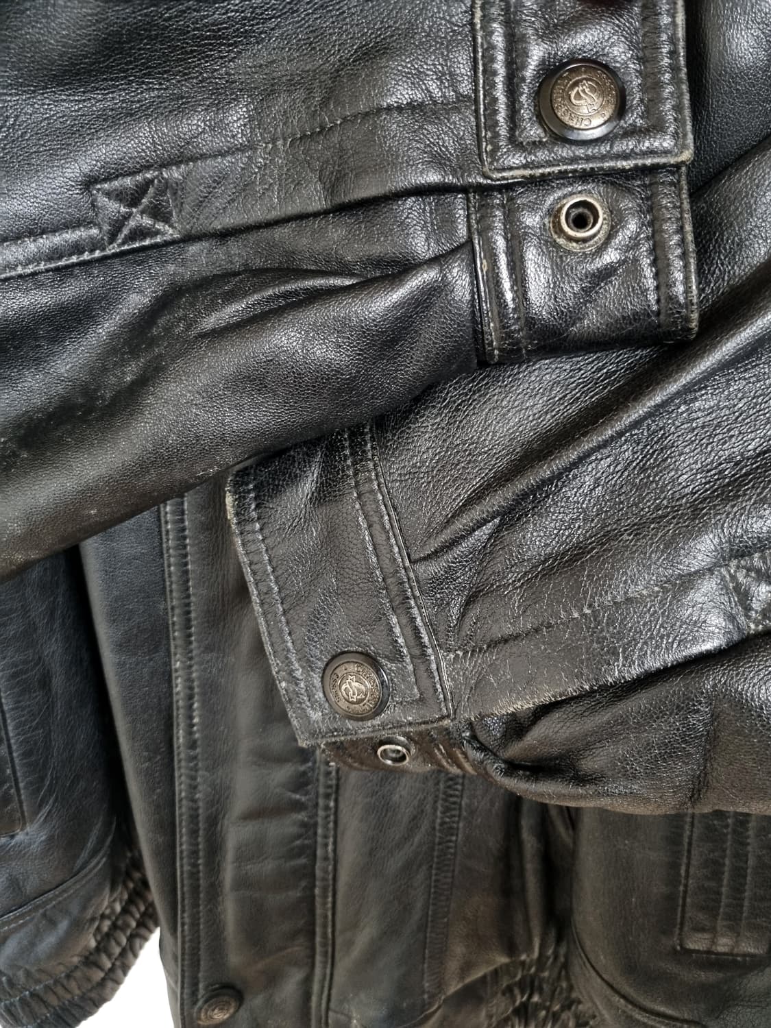 빈티지 CHASECULT 가죽 자켓 상품이미지5