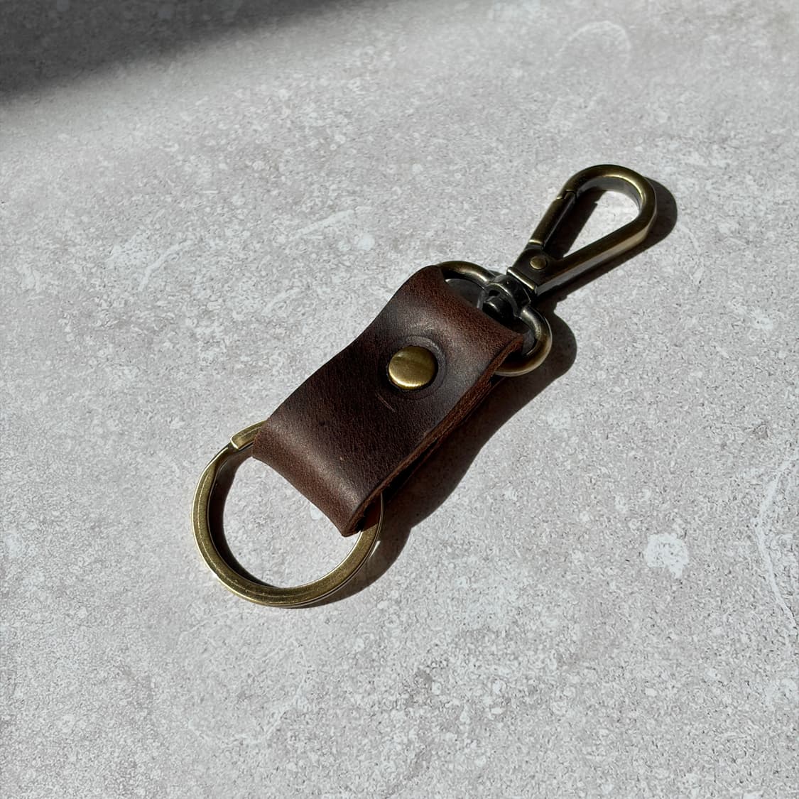 Oribell 베지터블 소가죽 멀티 유틸리티 키링 열쇠고리 상품이미지2