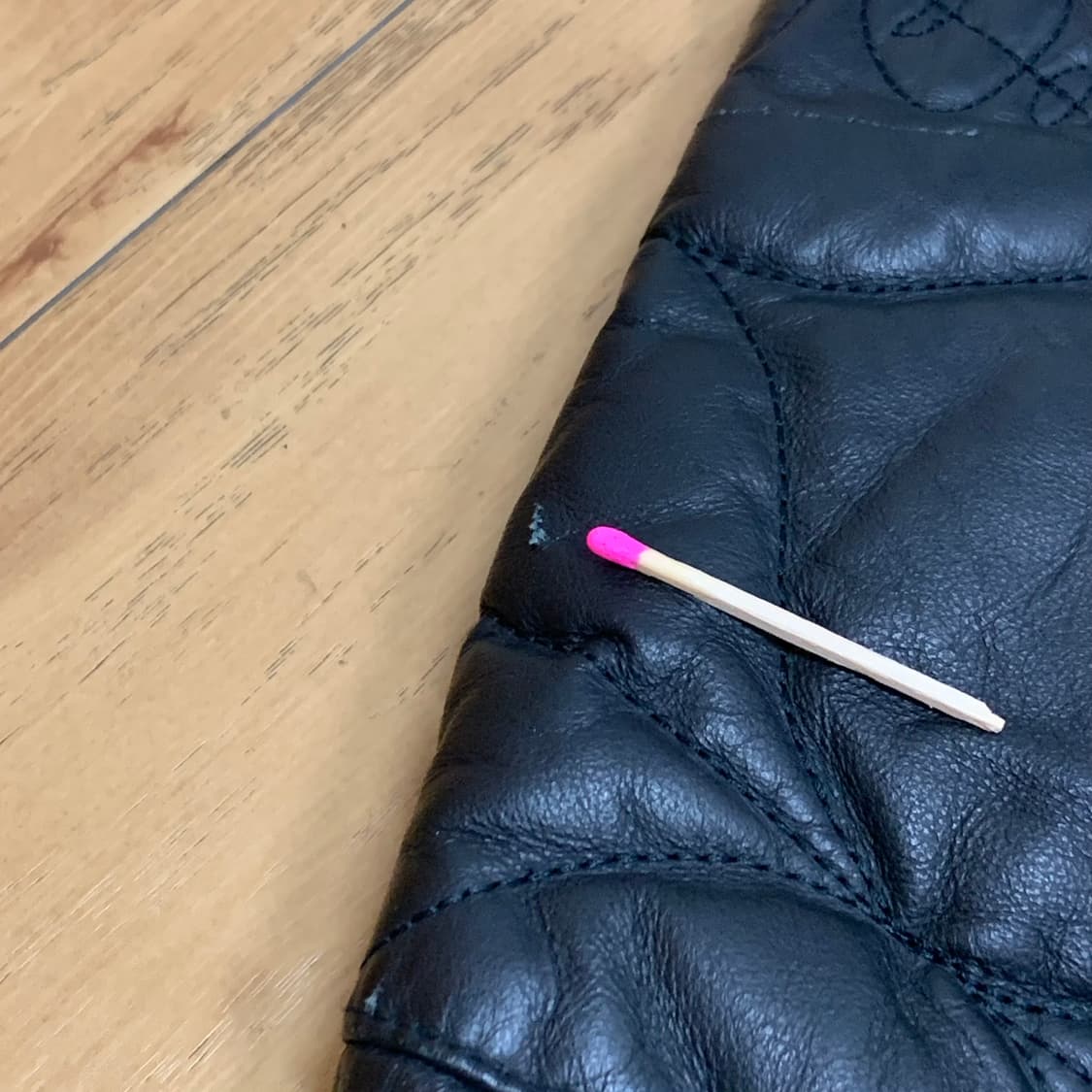 00s bape cowhide leather jacket 상품이미지9