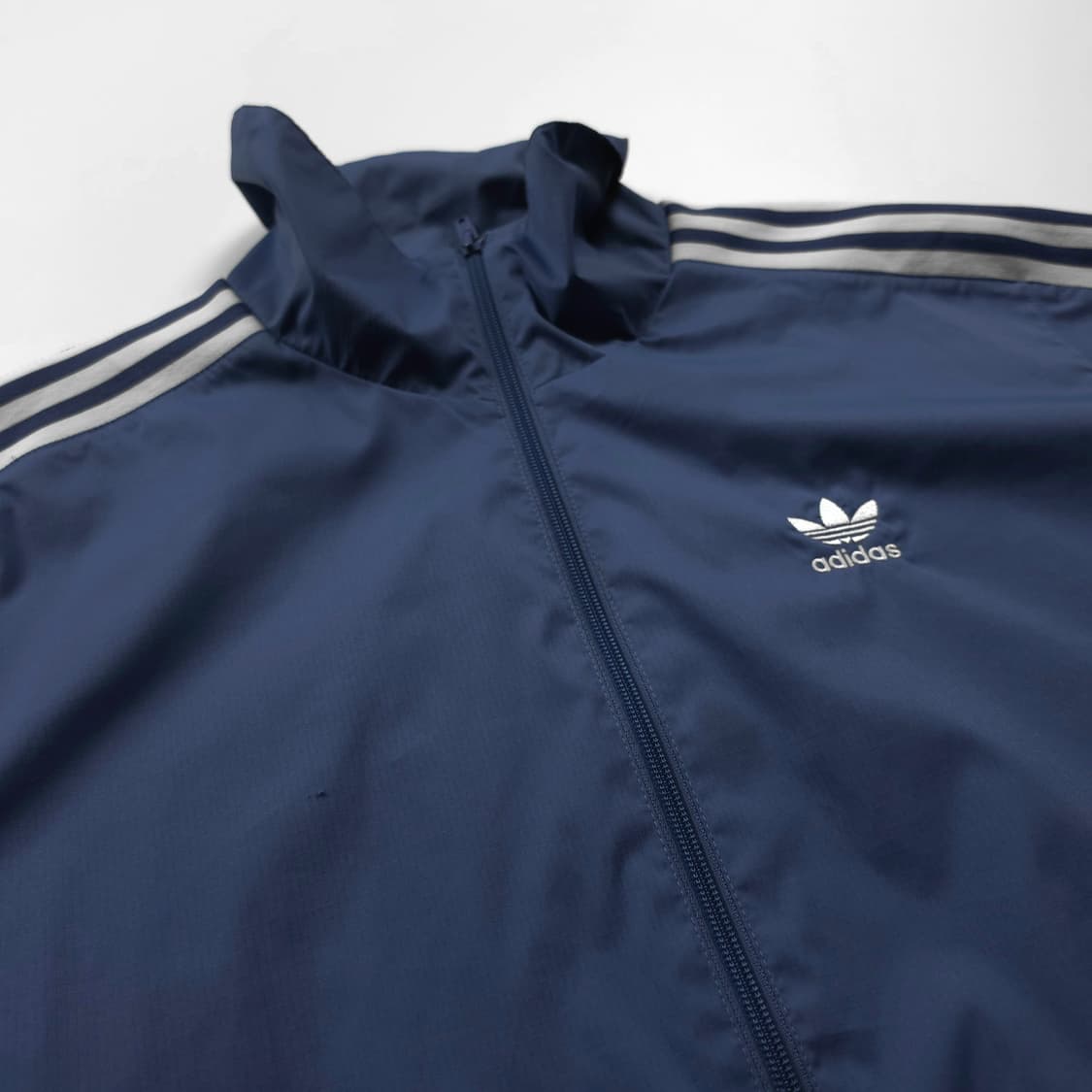 아디다스 신형 트레포일 빅로고 나일론 우븐 트랙 바람막이 (XL) 상품이미지4