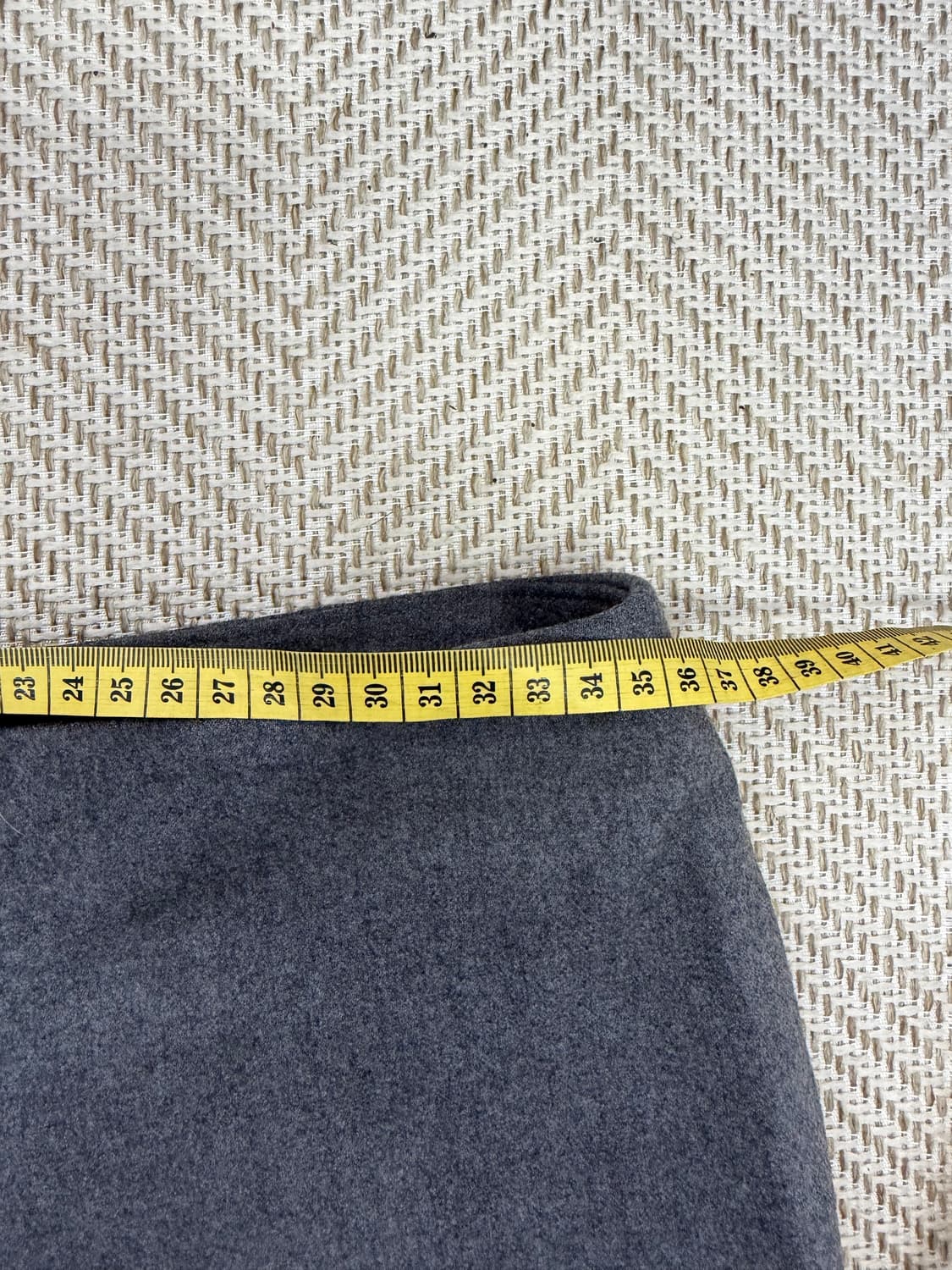 정품) 질샌더 여성 그레이 와이드 슬랙스 팬츠 34(26) 상품이미지5