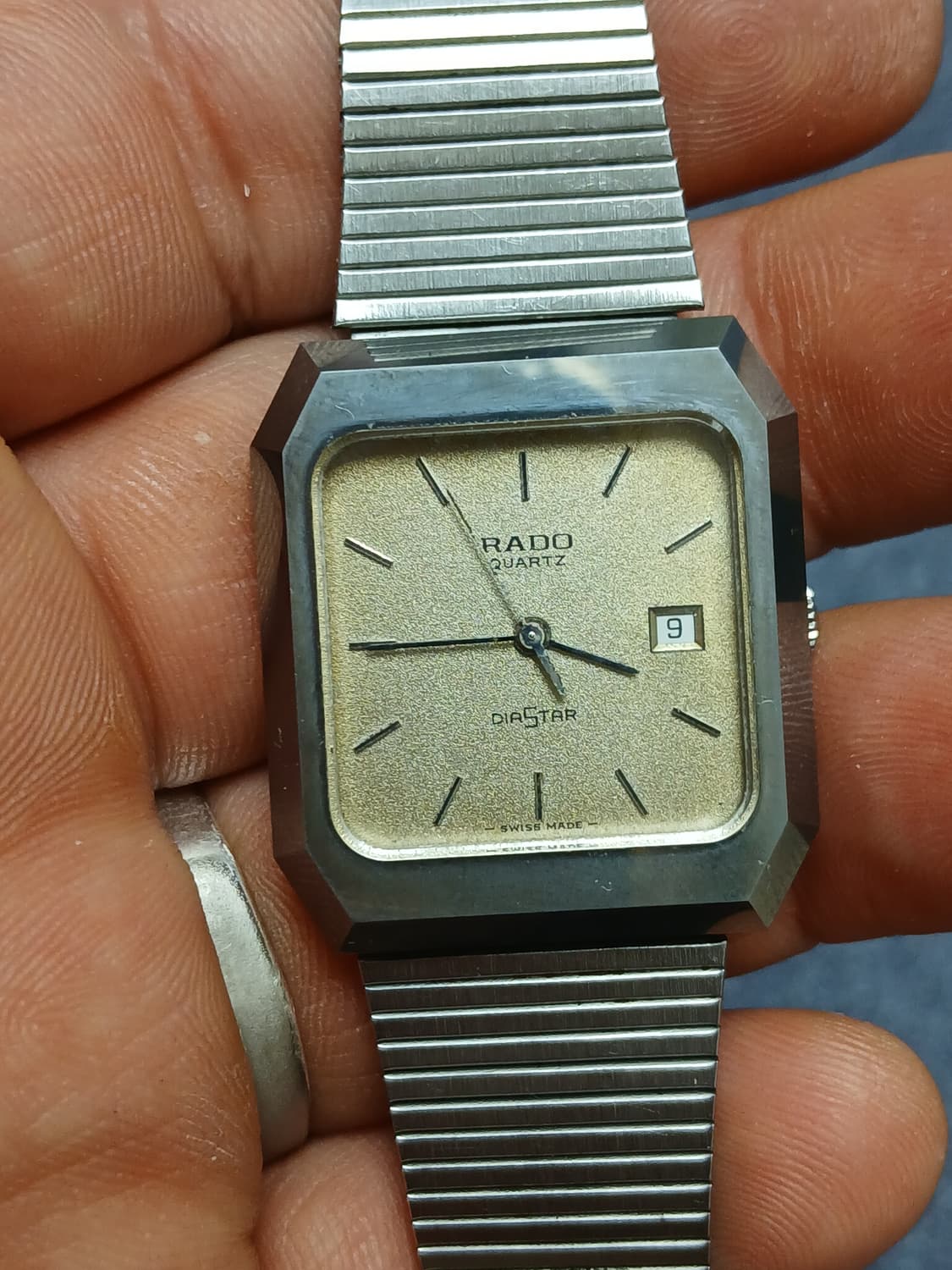 80s 빈티지 스위스 라도(RADO) 다이아스타 텅스텐  쿼츠 시계 상품이미지1