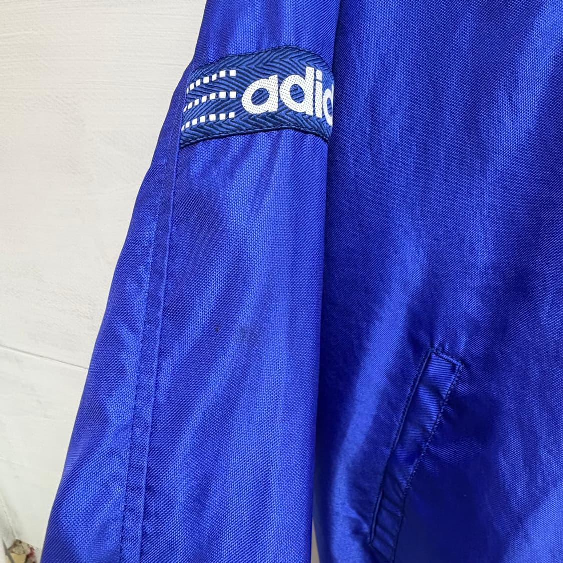 90's 아디다스 X 데상트 바람막이 윈드브레이커 점퍼 올드스쿨 JPN 상품이미지3