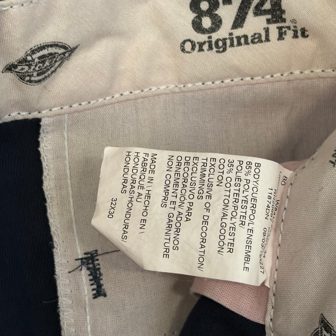 미국 빈티지 디키즈 874 플렉스 워크팬츠 팬츠 상품이미지4