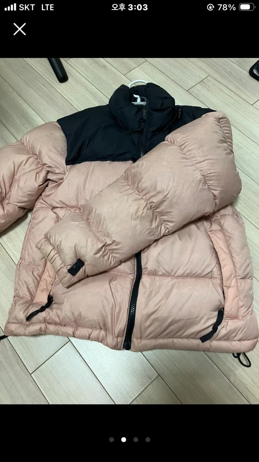 노스페이스 1996 레트로 눕시 자켓 페일핑크 S(85) 상품이미지2