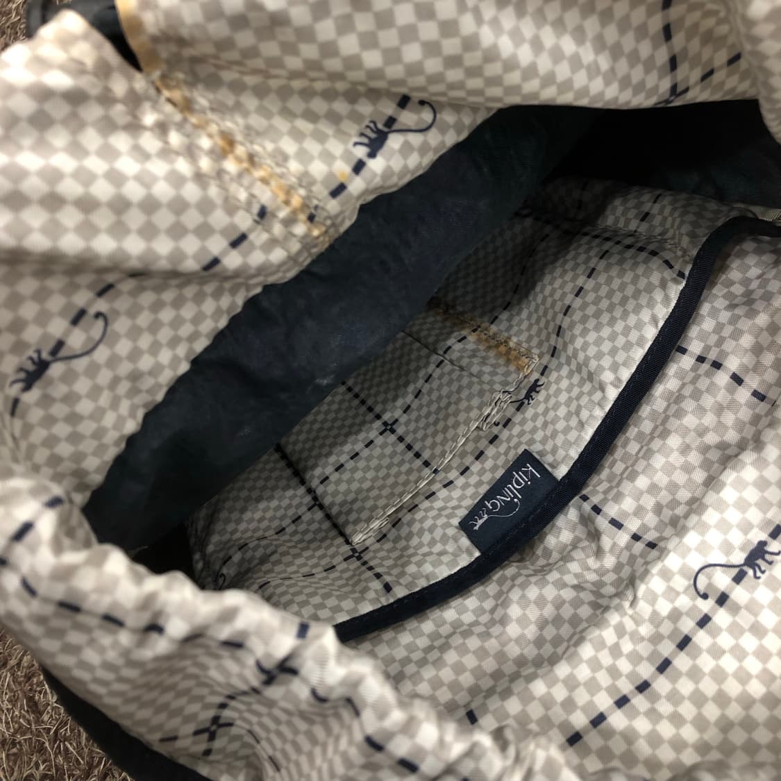 키플링 네이비 미니 백팩 상품이미지4