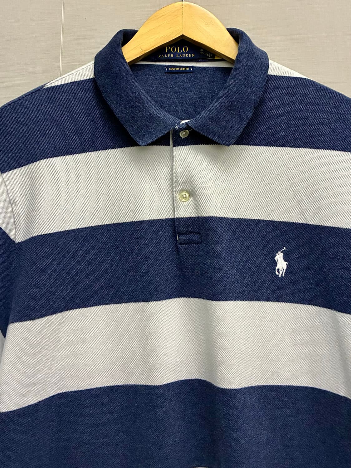 (L~XL)POLO 폴로랄프로렌 스트라이프 반팔 PK카라티셔츠 상품이미지3