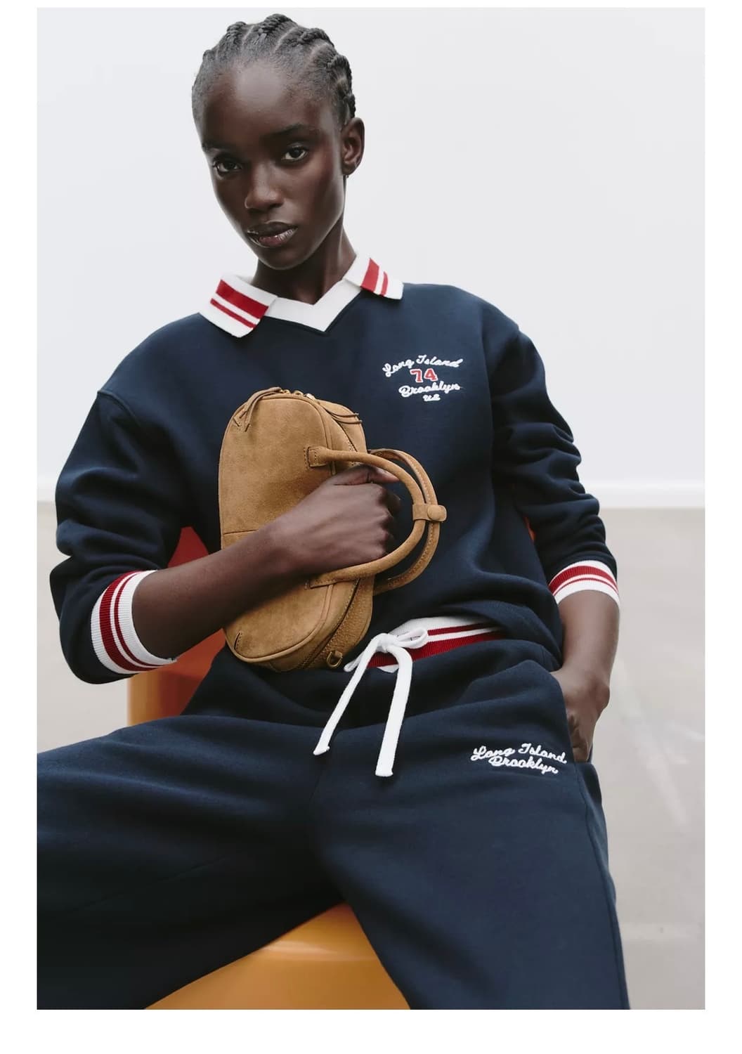 자라 볼링백 상품이미지3