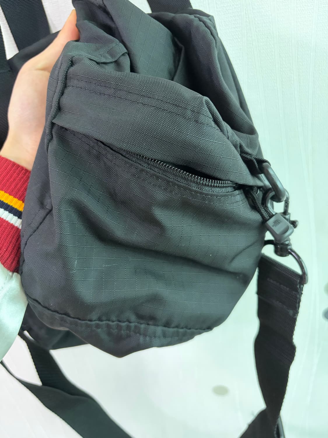 노스페이스 블랙 더플백 상품이미지6