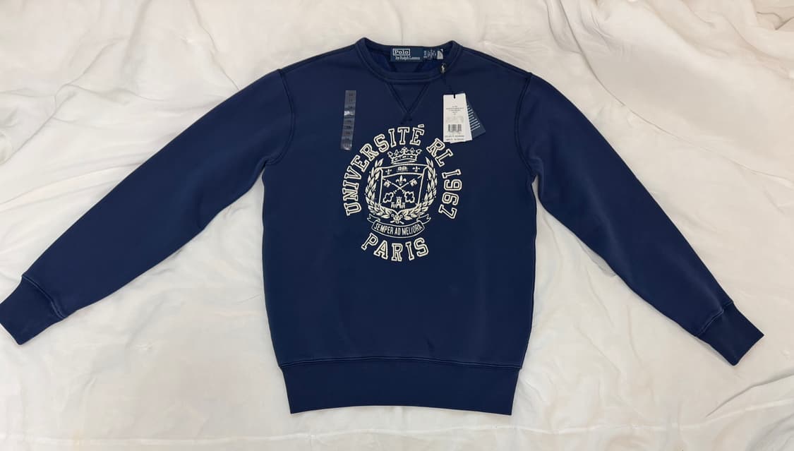 [미 시착 새 상품] 폴로랄프로렌 맨투맨 xs(남녀공용) 상품이미지3