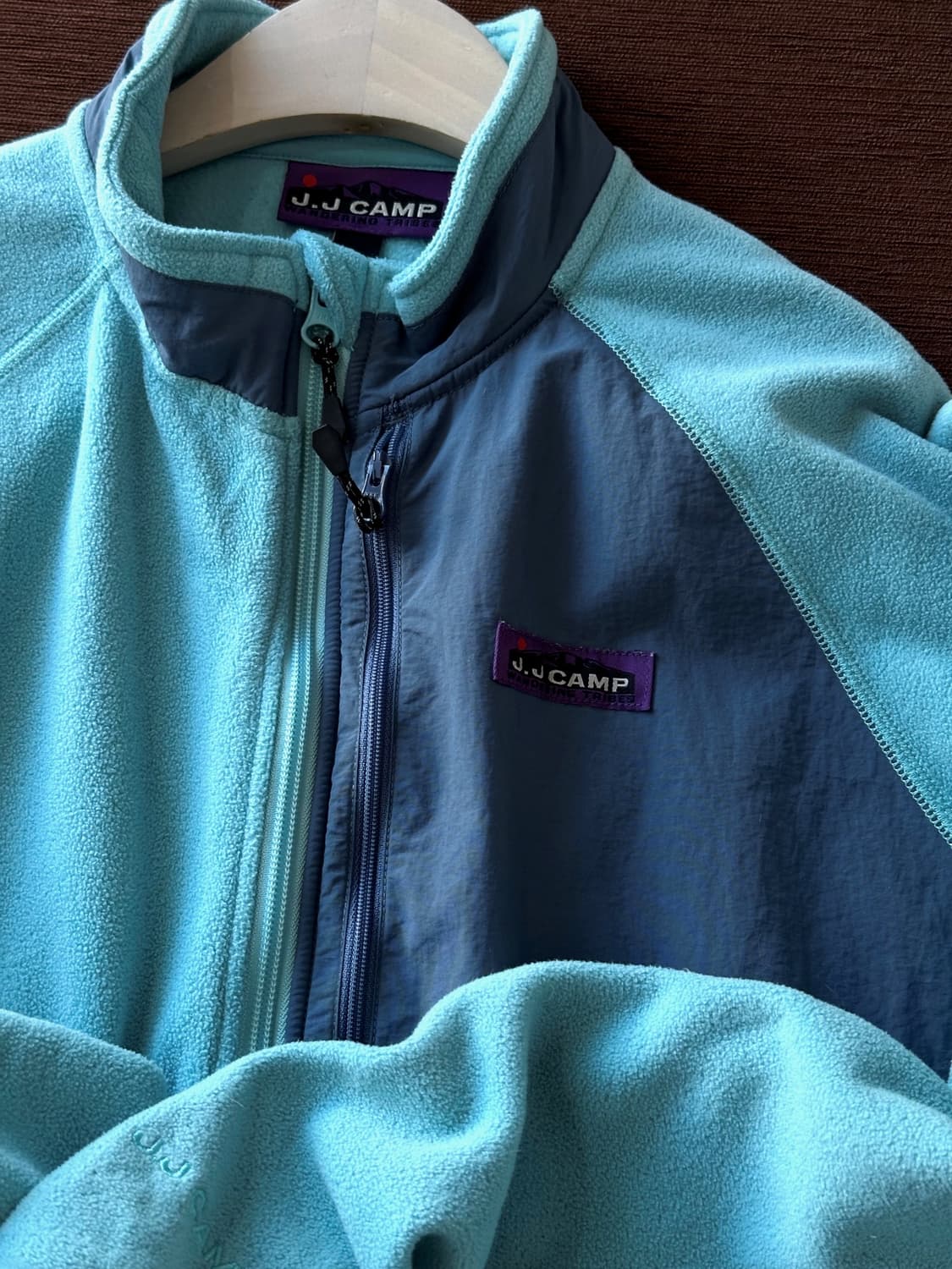 Fleece design zip blouson 상품이미지2