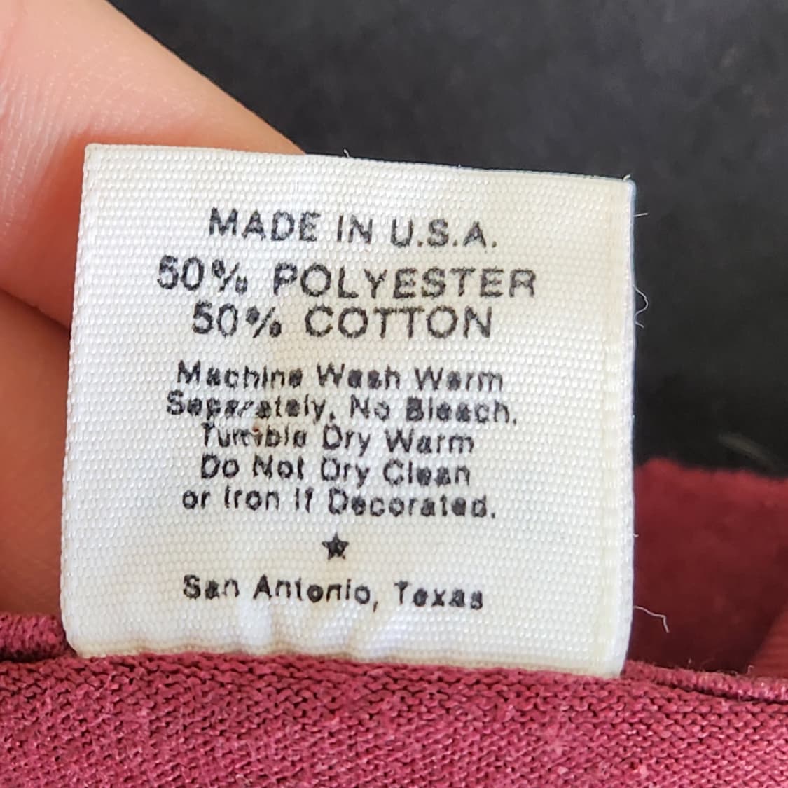 90s USA 산안토니오 빈티지 그래픽 티셔츠 (L) 상품이미지5