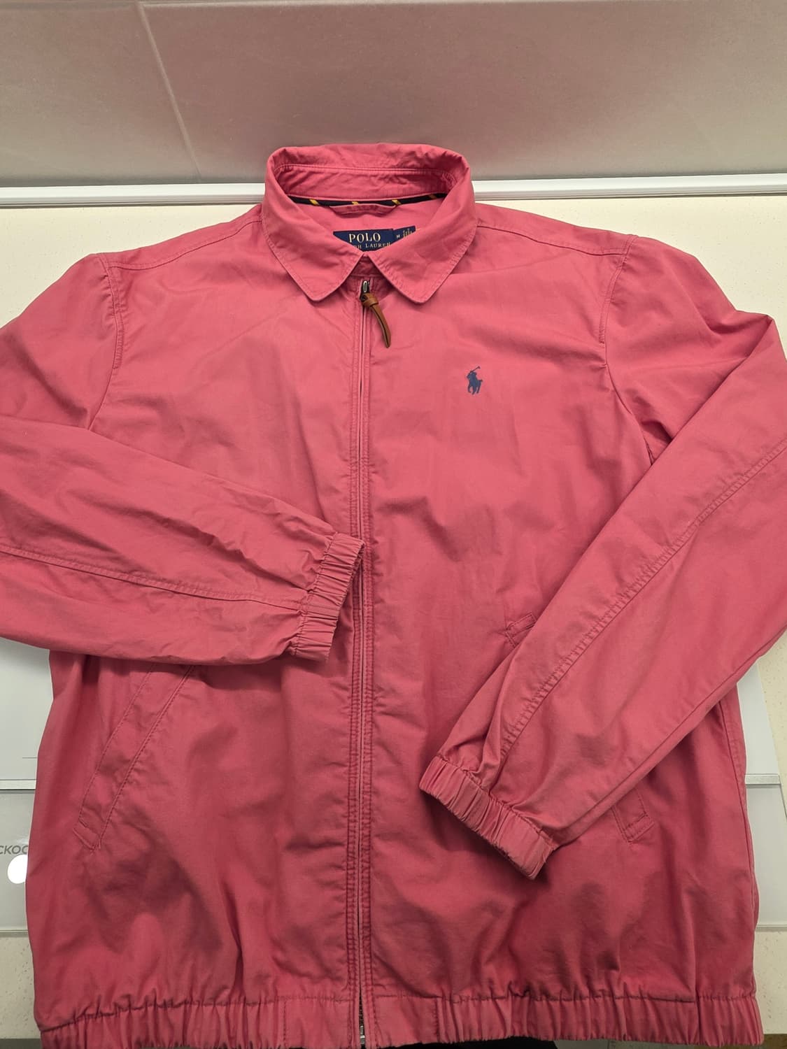 폴로 랄프로렌 바라쿠다 자켓 핑크 M 베이포트 바이스윙 해링턴 상품이미지1