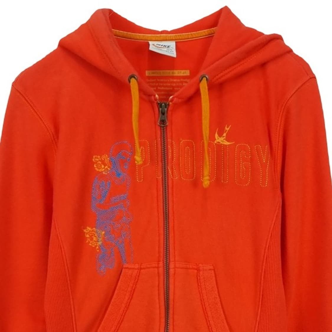 [나이키] 00'S 빈티지 그래픽 자수 후드 집업 오렌지 M19656 상품이미지4