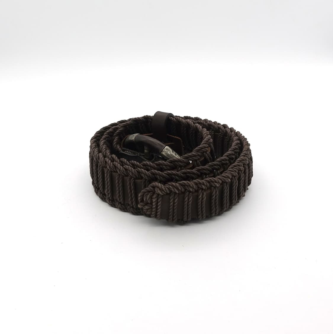 EMPORIO ARMANI 엠포리오 아르마니 아티잔 브라운 루프 벨트 상품이미지5