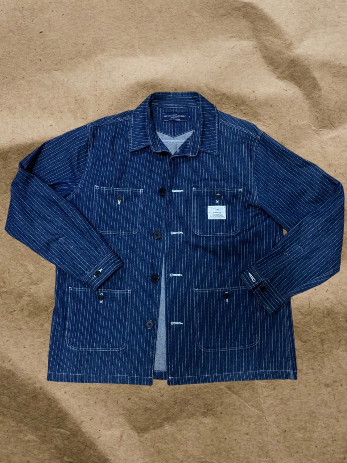 워크웨어 데님셔츠 상품이미지1