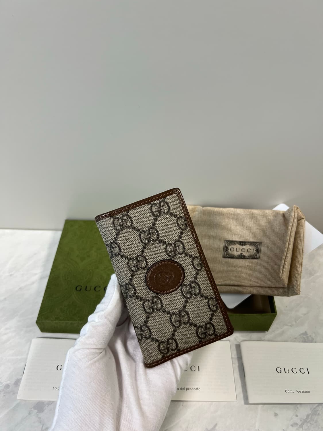 구찌 인터로킹 롱오거나이저 카드지갑 상품이미지1