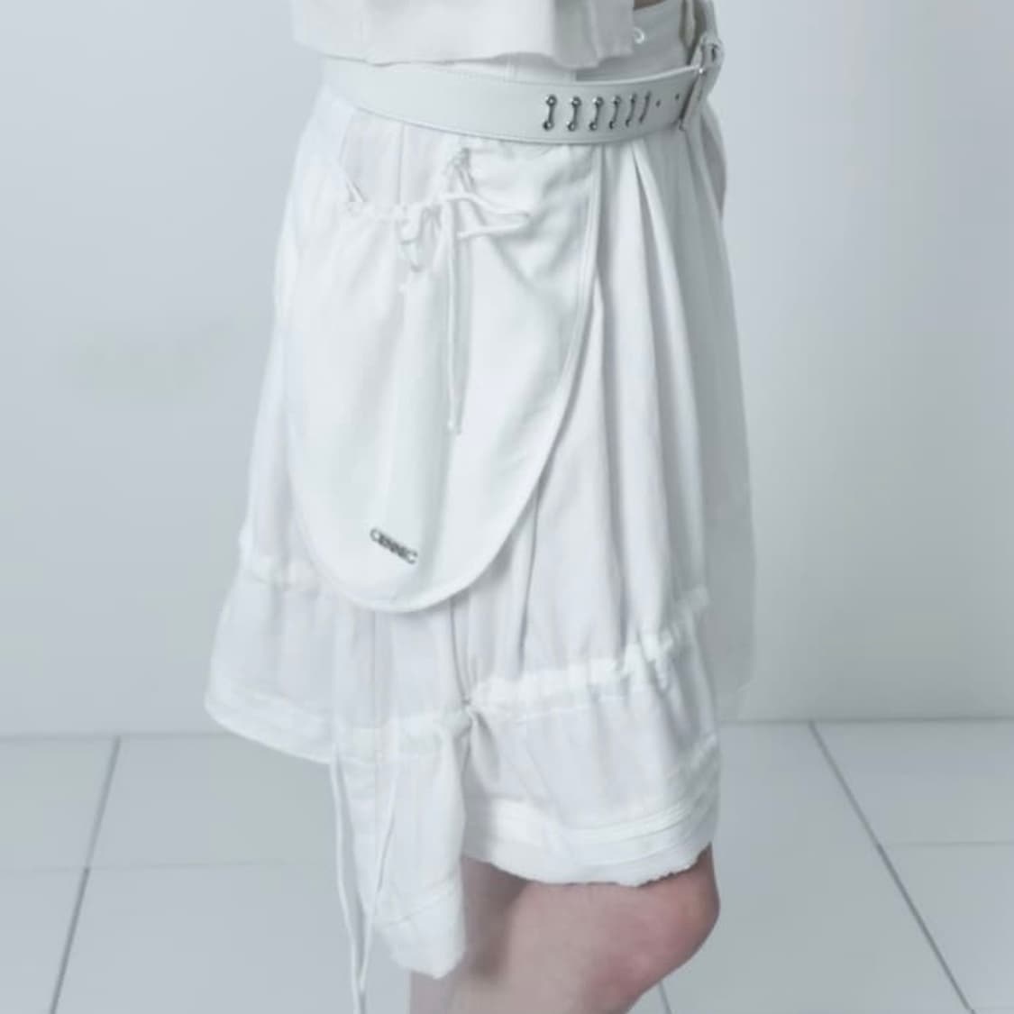 세릭 펌킨 포켓 스커트 화이트 상품이미지2