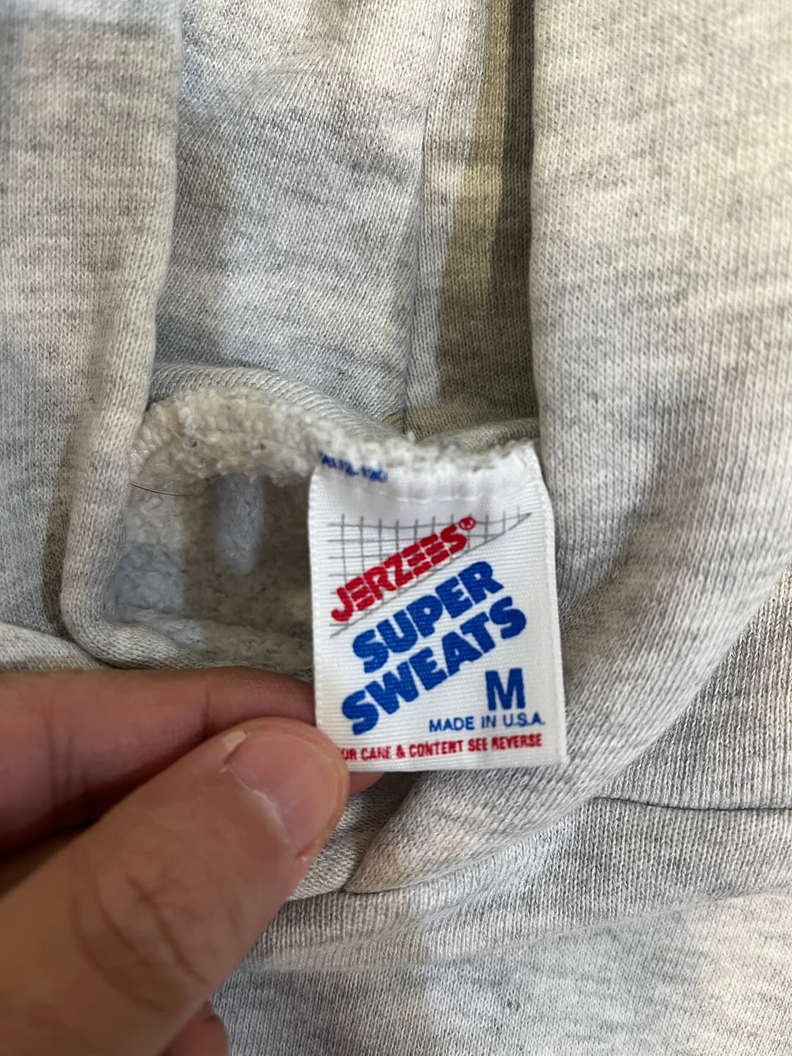 90s 저지스 빈티지 후드 헤더그레이 M 상품이미지2