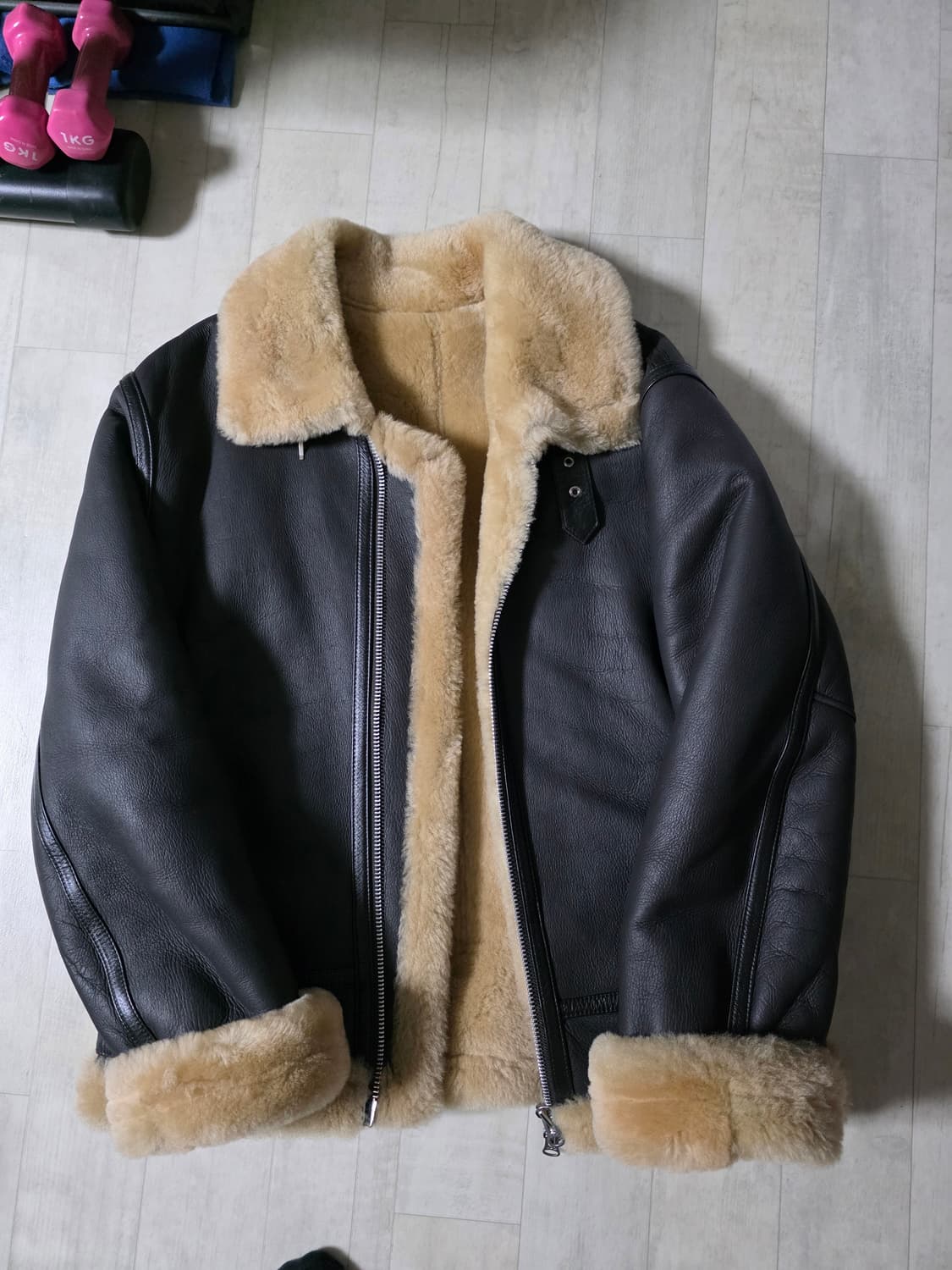 도프제이슨 램스킨 리얼 무스탕 m 상품이미지2