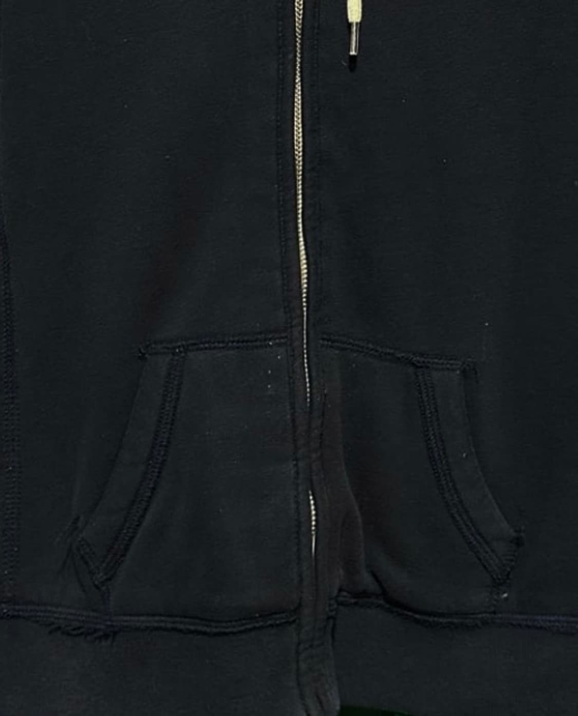 아베크롬비 슬림핏 털 후드집업 울프죠 네이비 상품이미지4