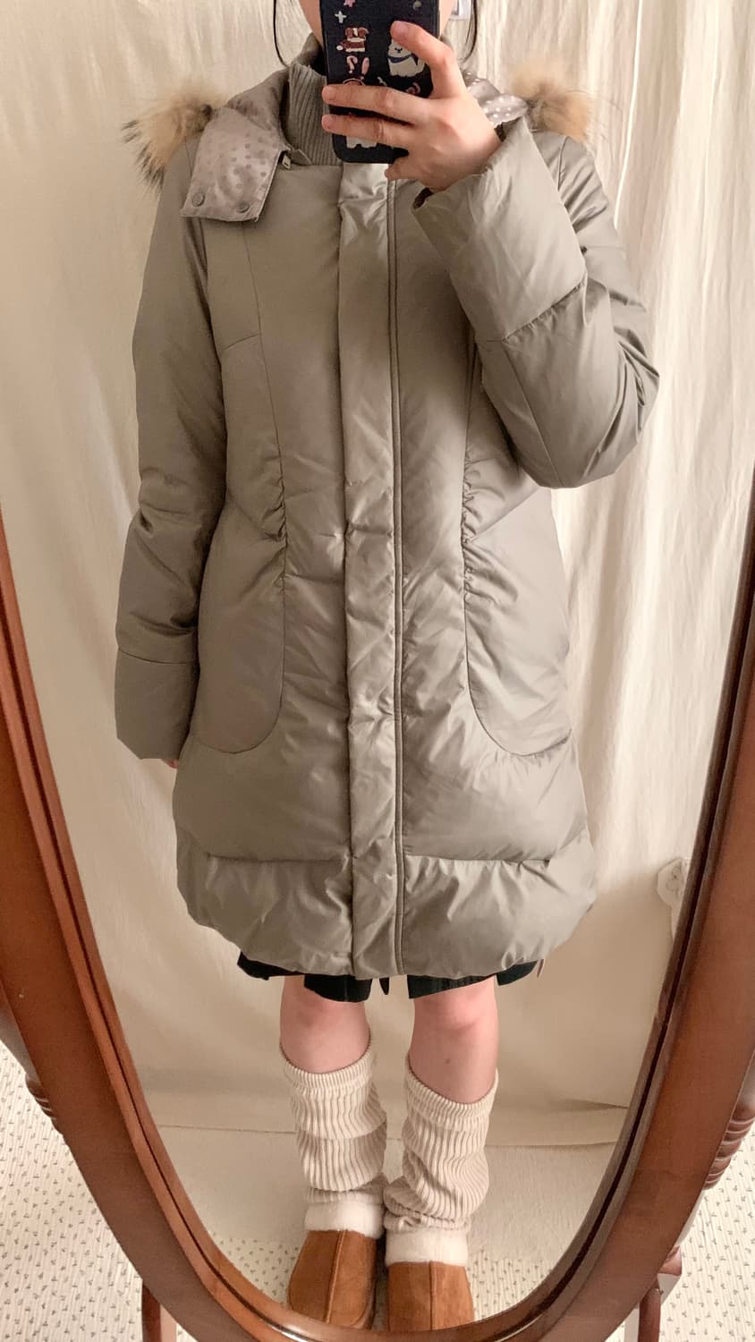 grove 오리털 도트 벌룬 패딩 상품이미지3