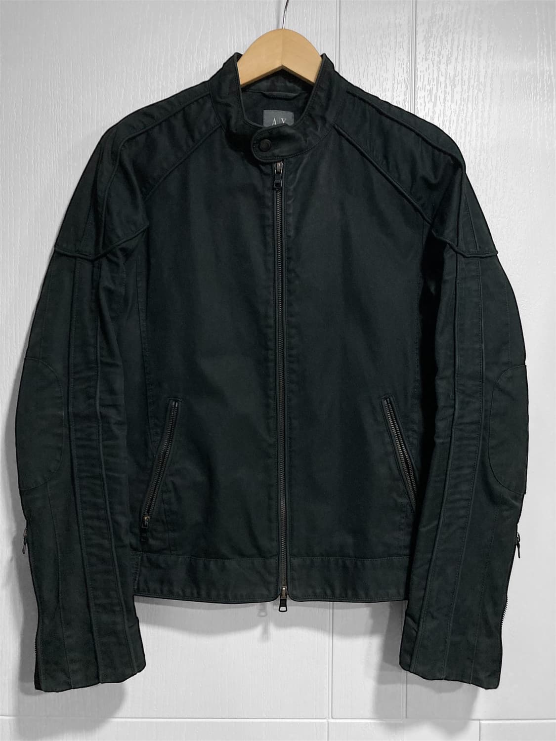 아르마니 익스체인지 파이핑 라이더 자켓 상품이미지3