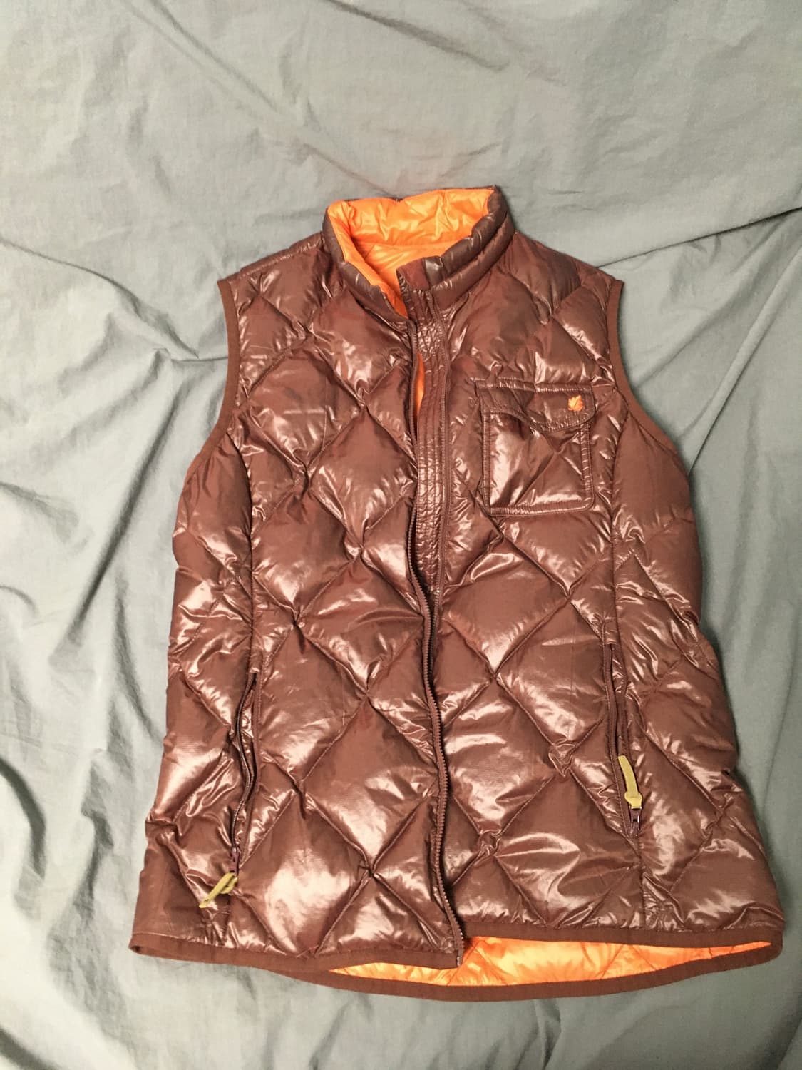 빈티지 패딩베스트 상품이미지1