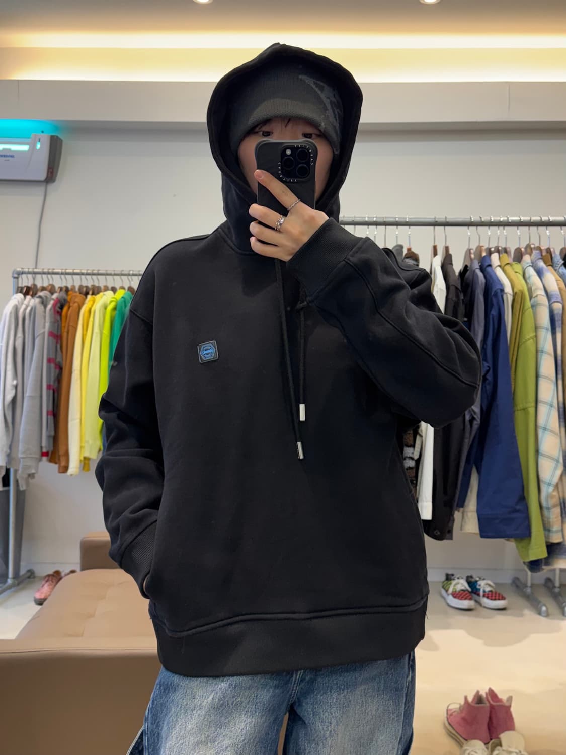 솔리드옴므 그라데이션 후드티  상품이미지6