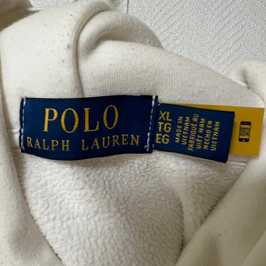 폴로 랄프로렌 안감기모 후드티 xl 상품이미지7