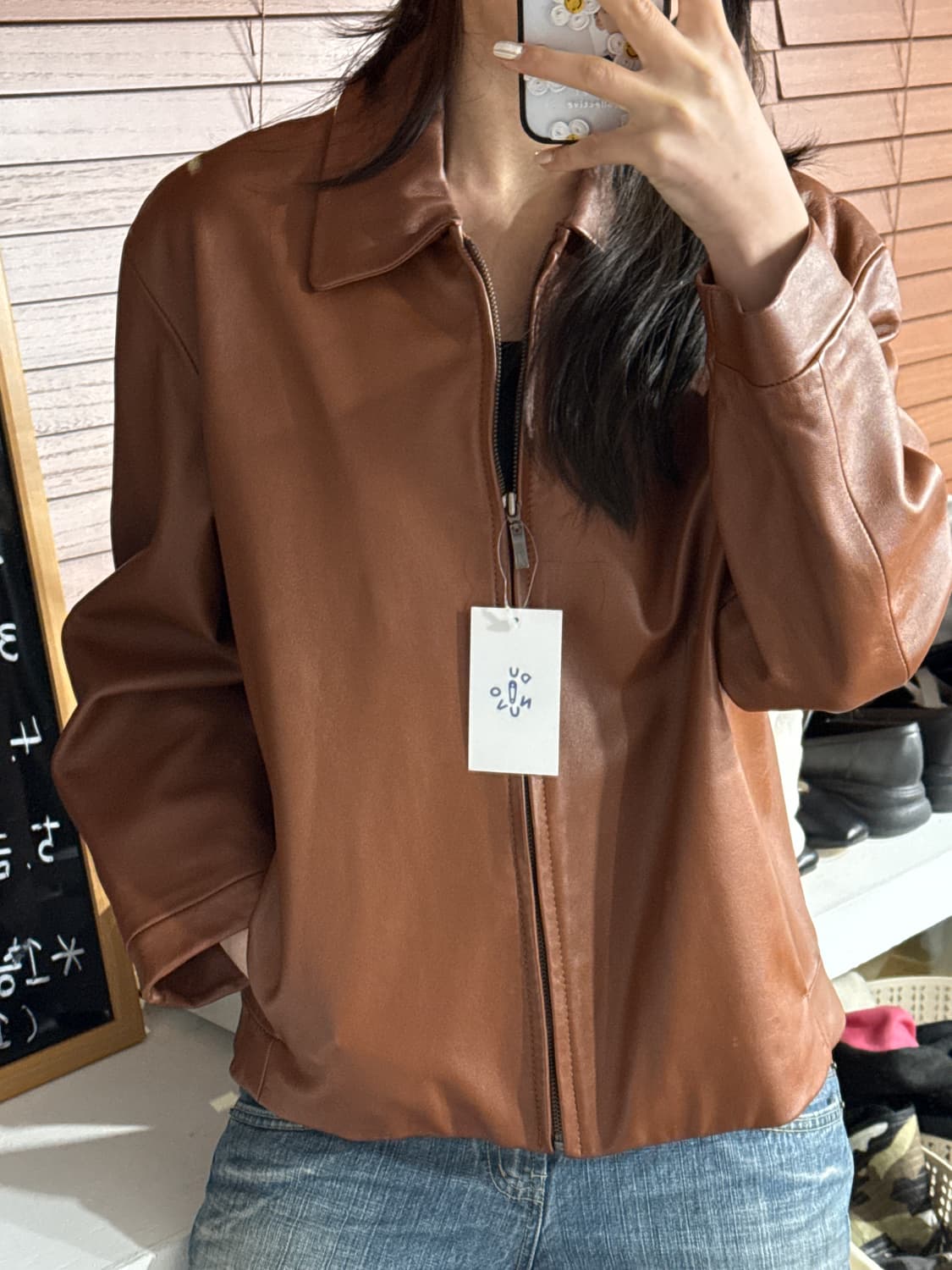 BESFA 양가죽 자켓 상품이미지1