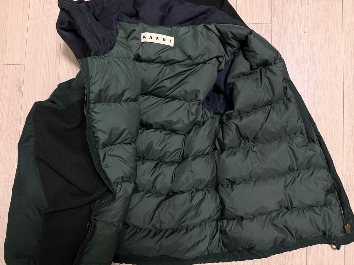 마르니(Marni) 후드 컬러 블락 덕다운 48 상품이미지4