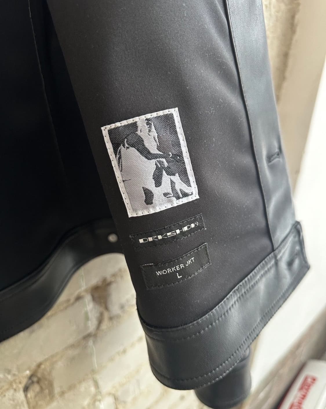 Rick Owens DRKSHDW 폭스 레더 자켓 상품이미지3