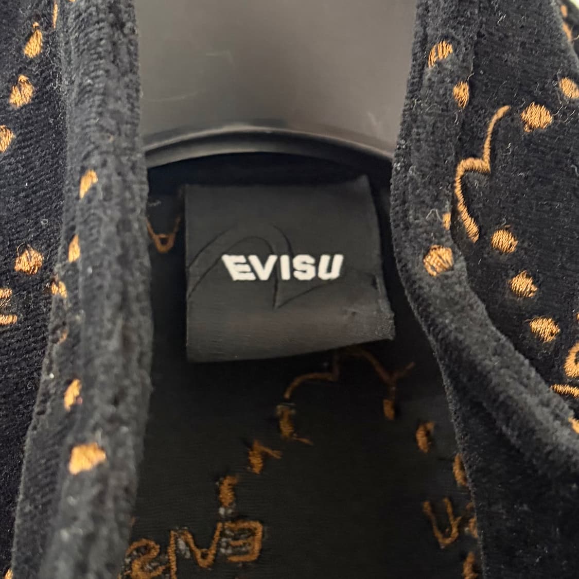 에비수 멀티로고 벨벳 자켓 상품이미지6