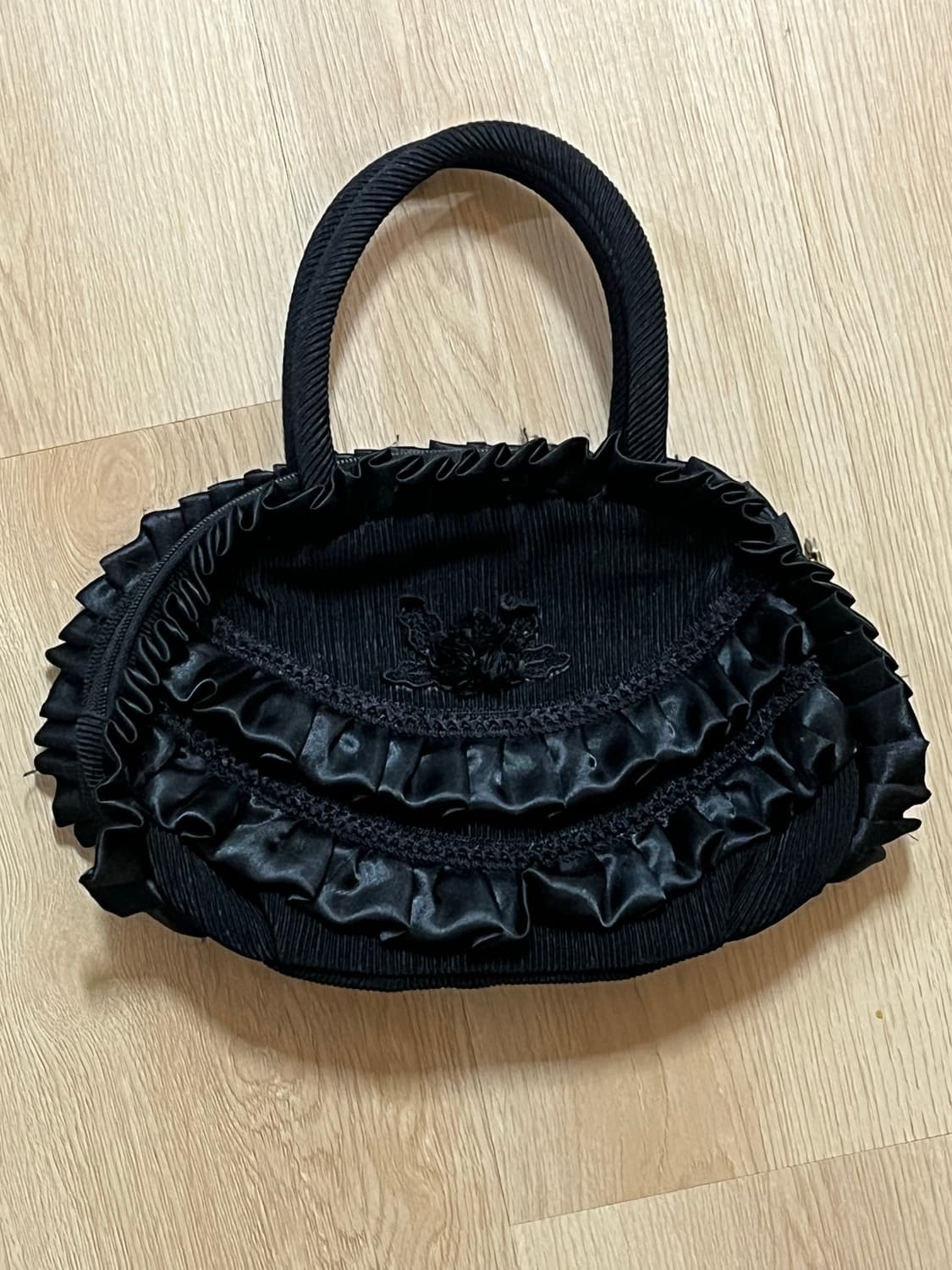 빈티지 블랙 미니백 상품이미지1