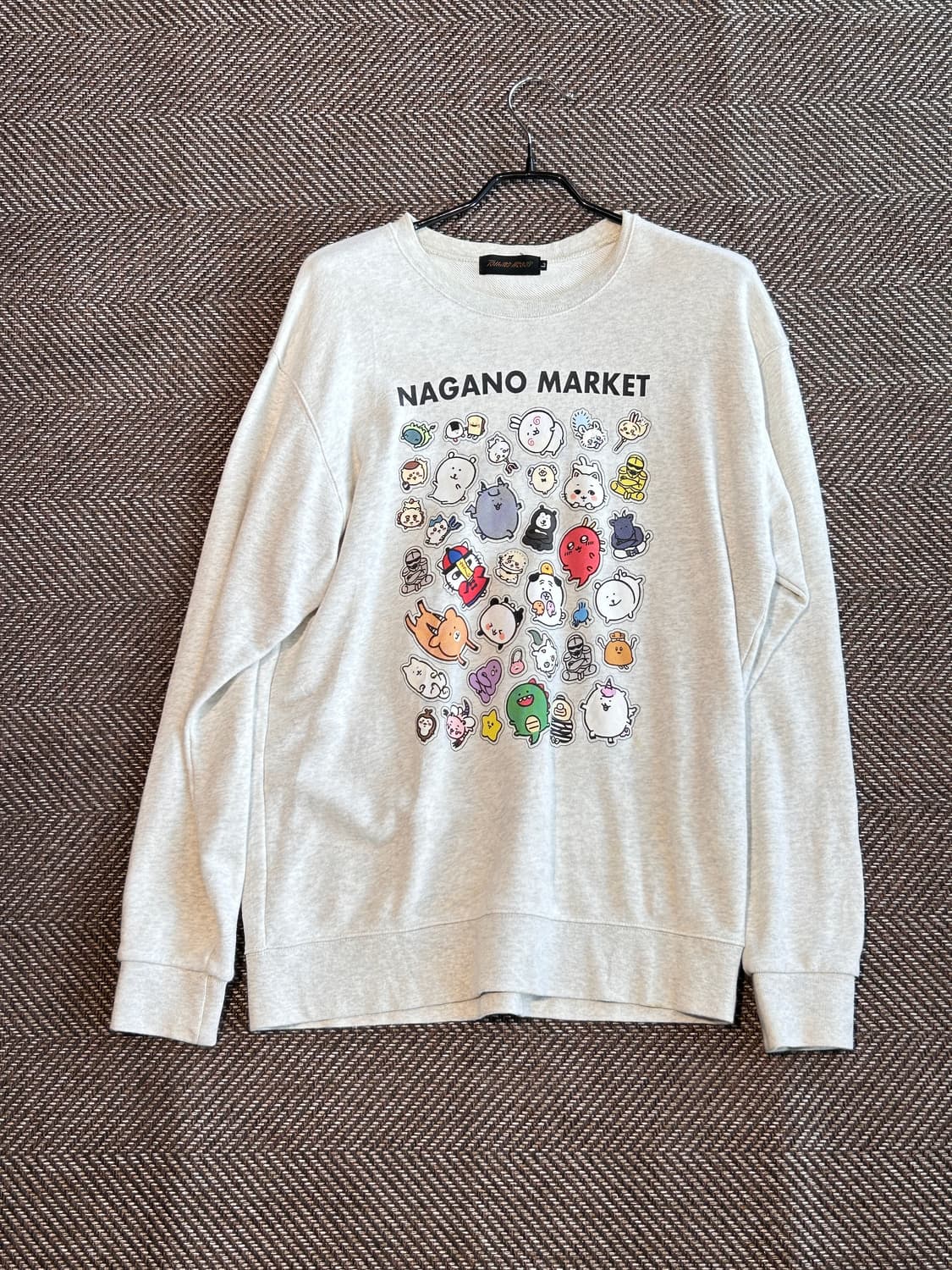 Nagano market 캐릭터 맨투맨 상품이미지1