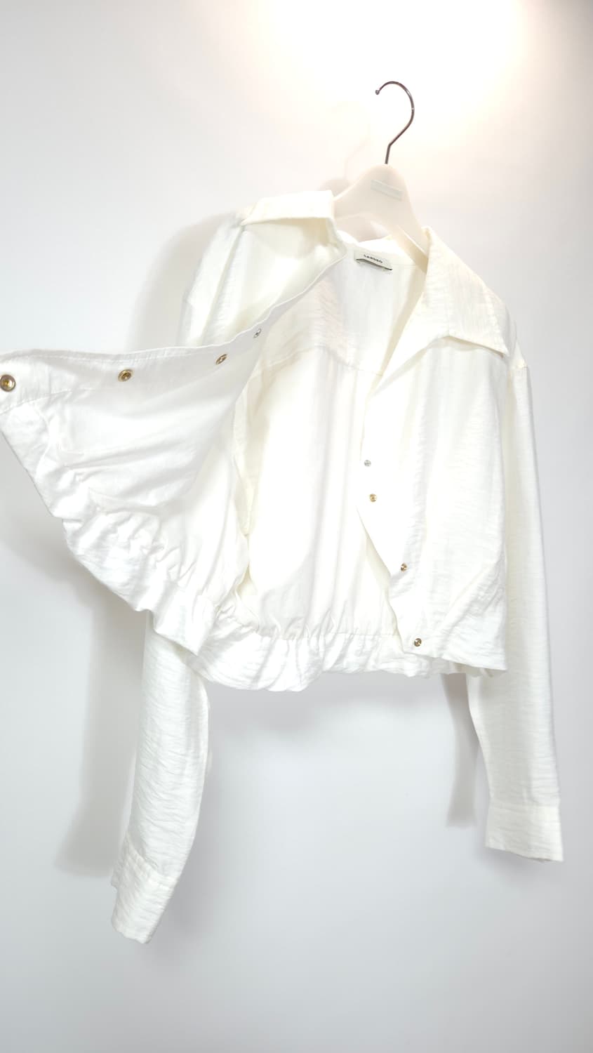 산드로 크롭 크링클 트윌 셔츠 블라우스 55~77 상품이미지8