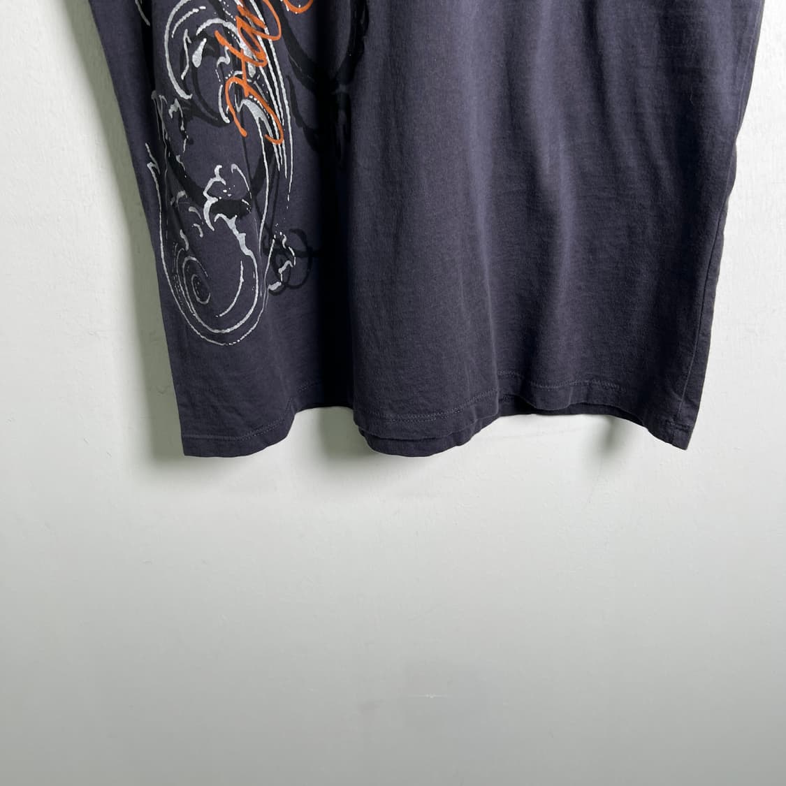 할리데이비슨 빈티지 오리엔탈 반팔 티셔츠 XL 상품이미지6