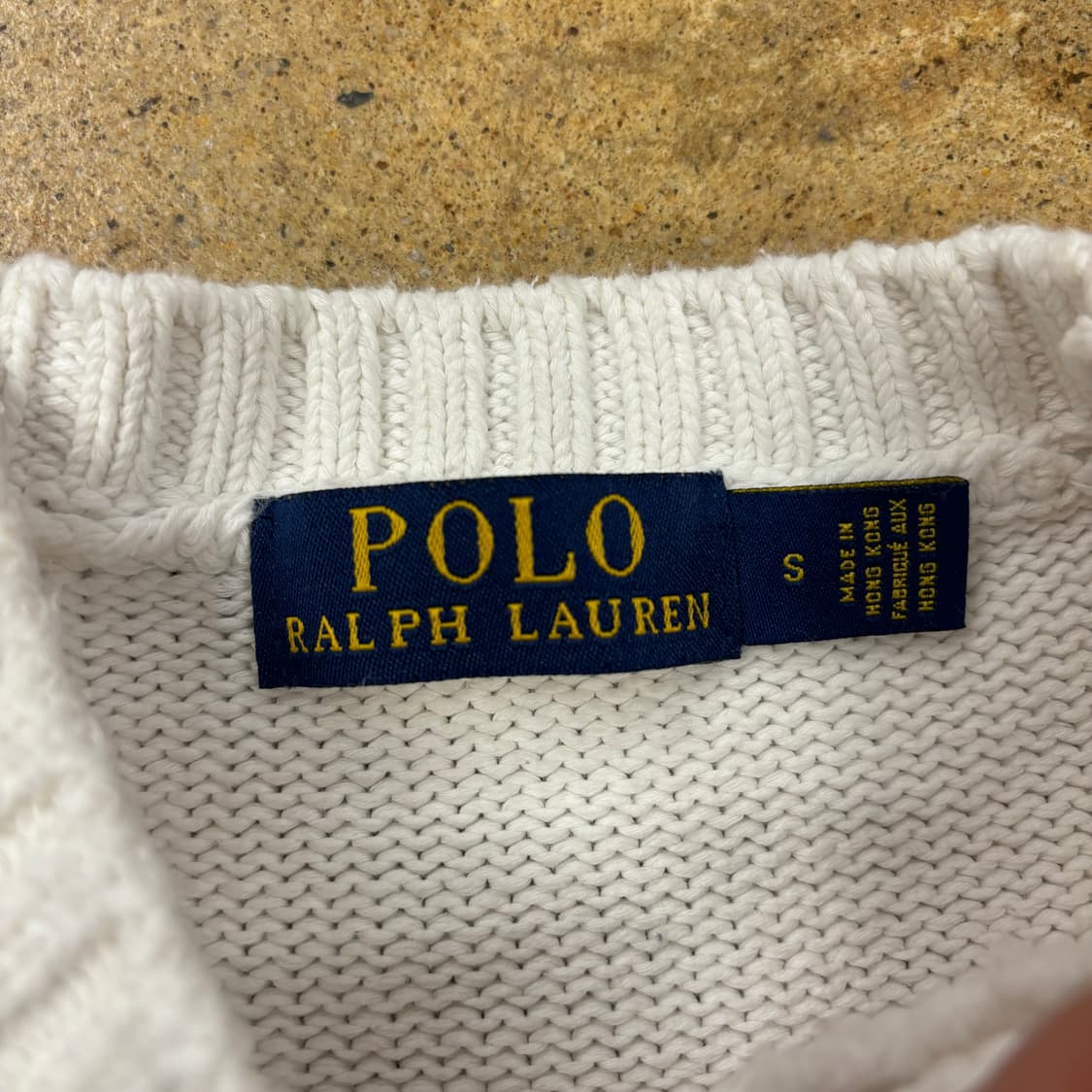 폴로 랄프로렌 화이트 성조기 니트 상품이미지5