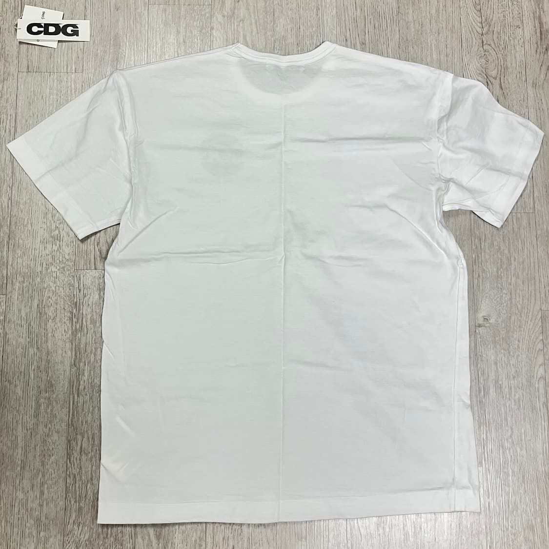 [XXL] 꼼데가르송 CDG2 반팔 화이트 상품이미지2