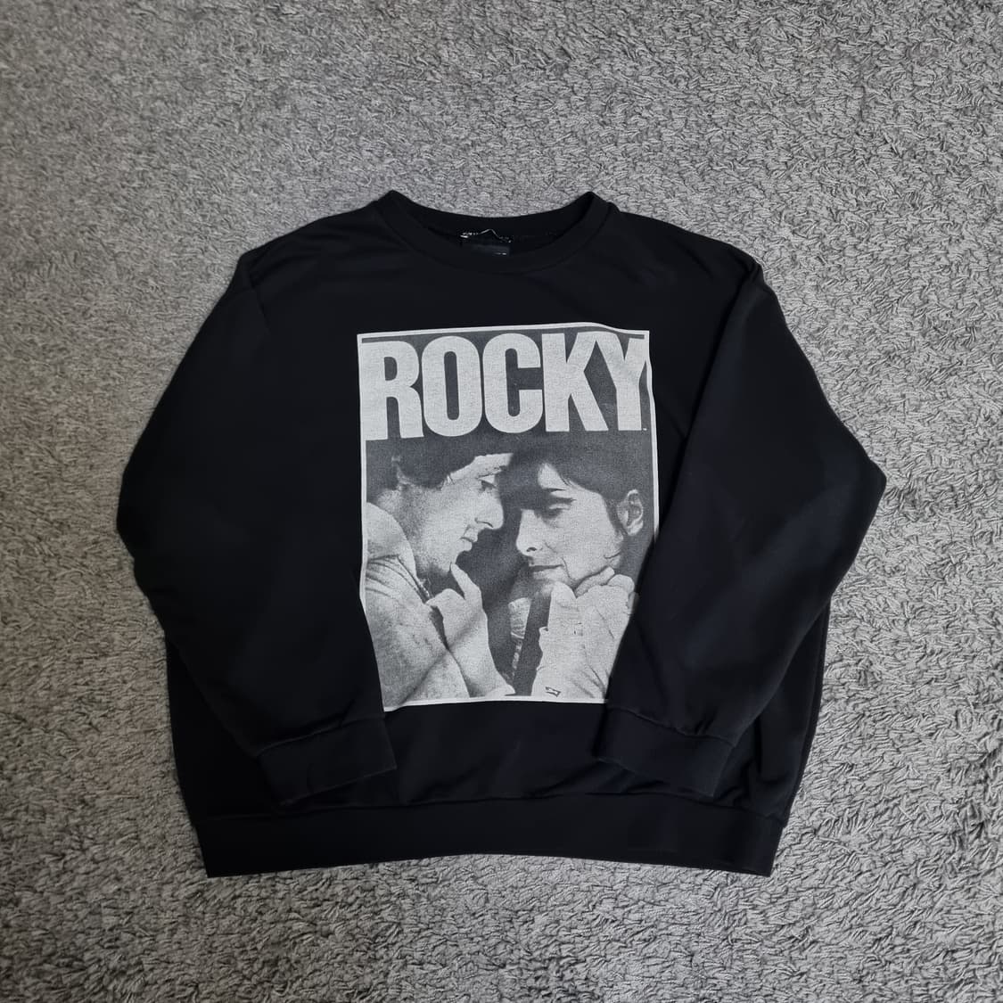 Zara 자라 rocky 록키 맨투맨 스웻셔츠 긴팔 영화 L 빈티지 상품이미지1